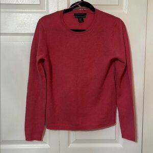 Tahari 100% Cashmere Long Sleeve Top